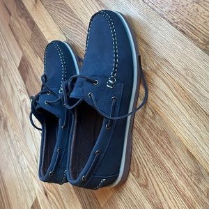 Allen Edmonds Blue Suede Force 10 Shoes Worn once at Home